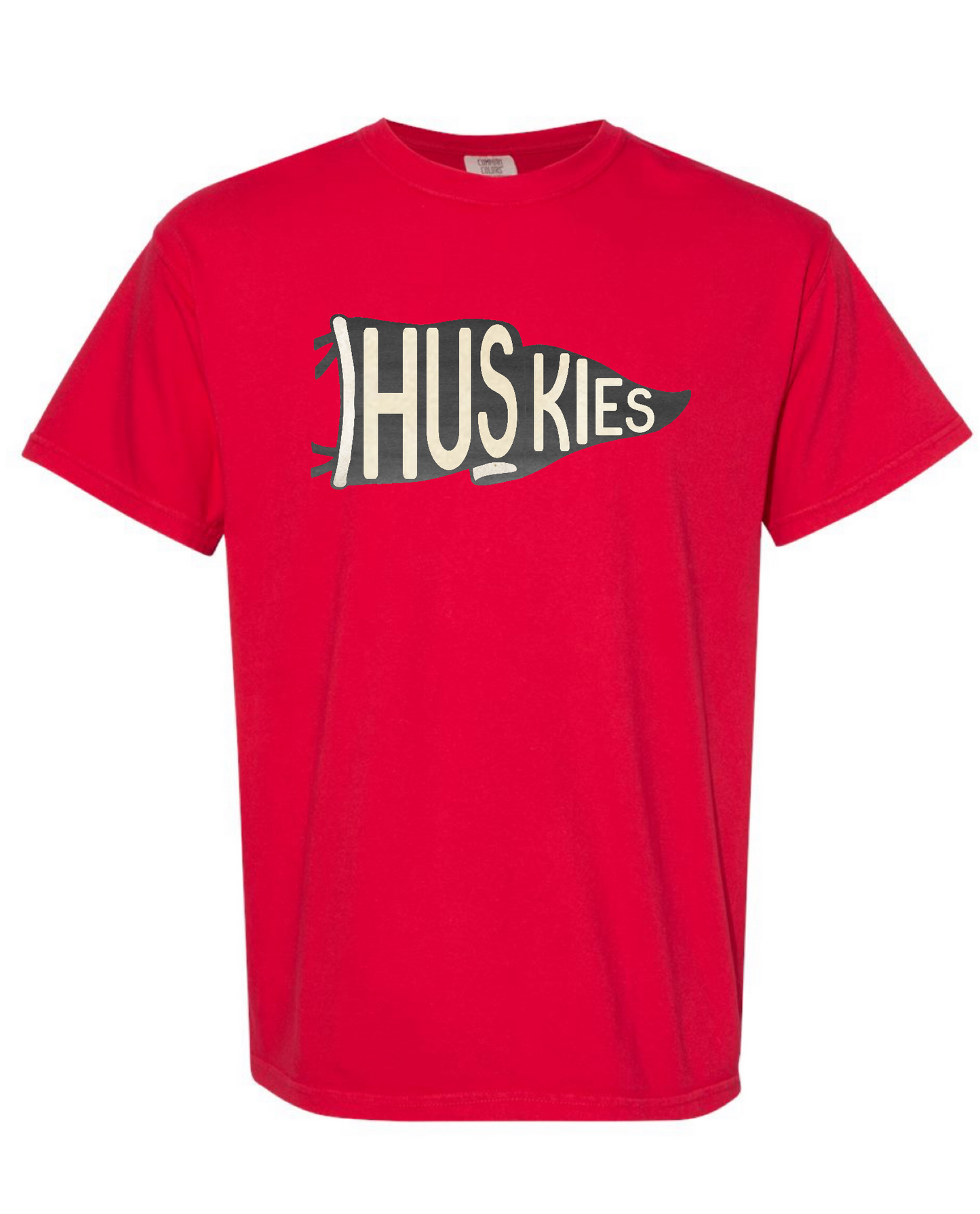 comfort color huskies penant shirt